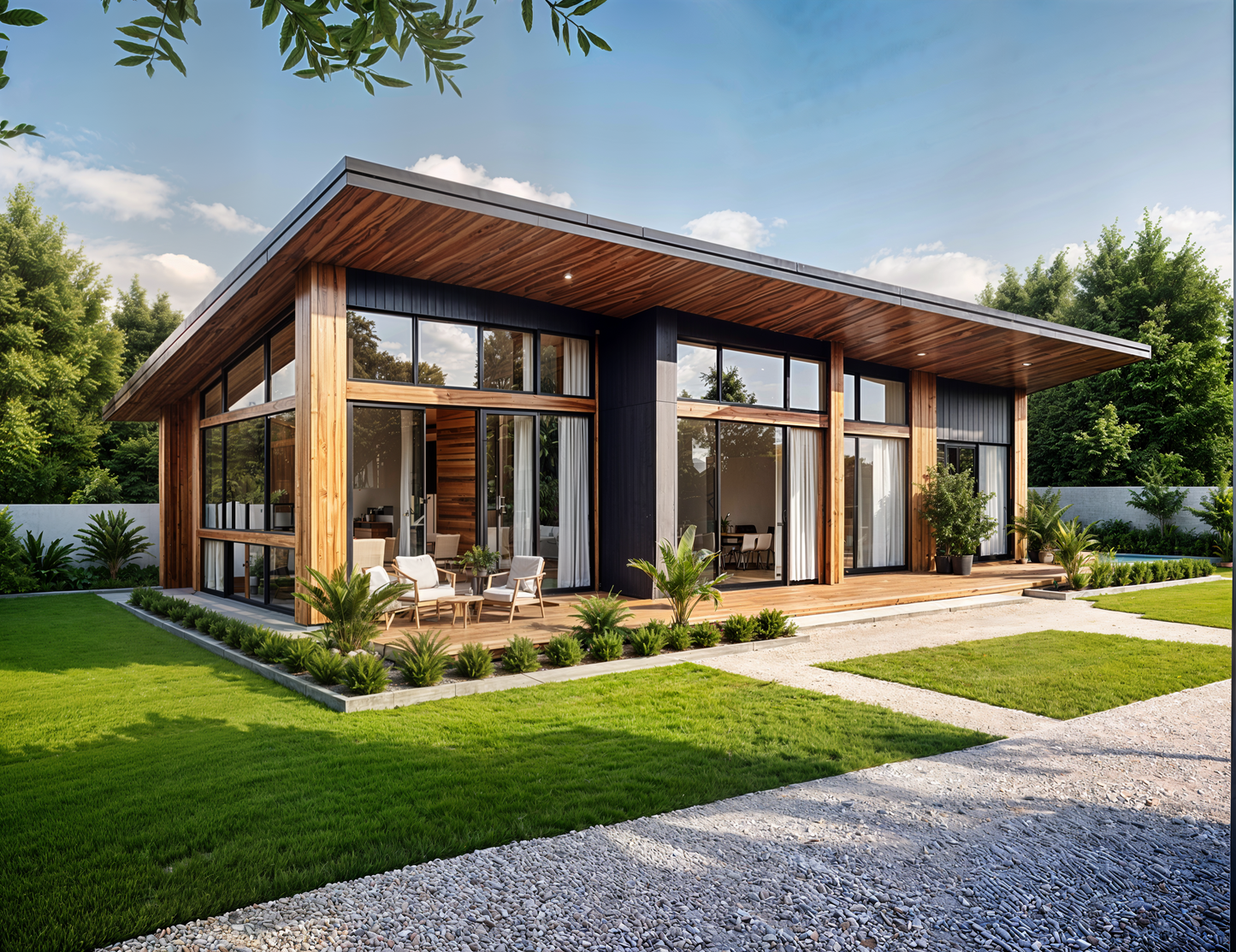 117.8RH Beach Haven | 2 Bedroom House Plan | 2 Bathroom | Modern Granny Flat Design | PDF House Plans